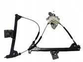 Front door window regulator with motor