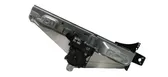 Rear door window regulator with motor