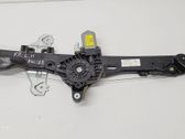 Front door window regulator with motor
