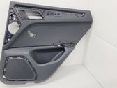 Rear door card panel trim