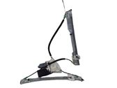 Front door window regulator with motor