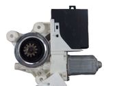 Rear door window regulator with motor