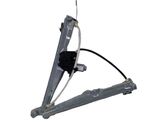 Front door window regulator with motor