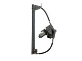Rear door window regulator with motor