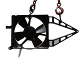 Electric radiator cooling fan