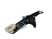 Rear door window regulator with motor