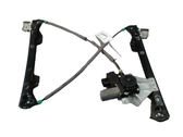 Front door window regulator with motor