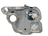 Rear door window regulator with motor