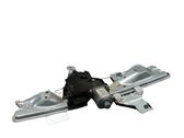 Rear door window regulator with motor