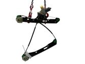 Front door window regulator with motor