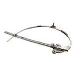 Front door window regulator with motor