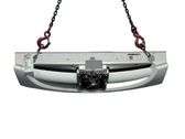 Front bumper upper radiator grill