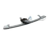 Front door window regulator with motor