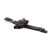 Rear door window regulator with motor