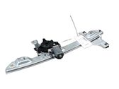 Front door window regulator with motor