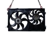 Electric radiator cooling fan