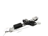Rear door window regulator with motor
