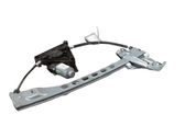 Front door window regulator with motor