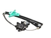 Rear door window regulator with motor