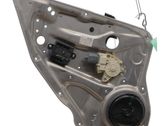Rear door window regulator with motor