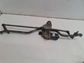 Front wiper linkage and motor