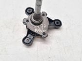 Rear window lifting mechanism without motor