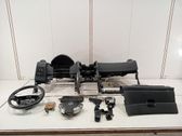 Airbag set with panel