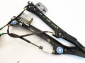 Sliding door window regulator with motor