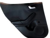 Rear door card panel trim