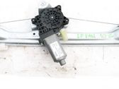 Front door window regulator with motor