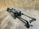 Front wiper linkage and motor