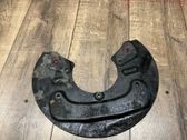 Front brake disc dust cover plate