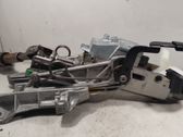 Steering wheel axle set