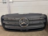 Front bumper upper radiator grill