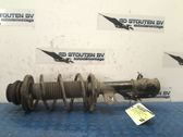 Front shock absorber with coil spring
