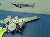 Rear window lifting mechanism without motor