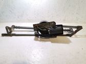 Front wiper linkage and motor