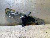 Rear door window regulator with motor