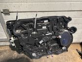 Rear door window regulator with motor