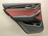 Rear door card panel trim