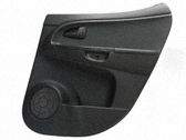 Rear door card panel trim