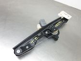 Rear window lifting mechanism without motor