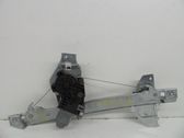 Rear window lifting mechanism without motor