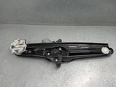 Rear window lifting mechanism without motor