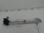 Rear window lifting mechanism without motor