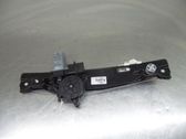 Rear window lifting mechanism without motor