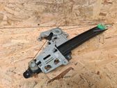 Rear window lifting mechanism without motor