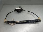 Rear window lifting mechanism without motor