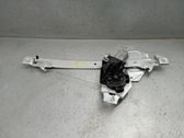 Rear window lifting mechanism without motor