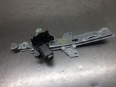 Rear window lifting mechanism without motor